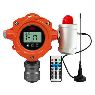 Detectores de gases industriais fixos Monitor de detecção de vazamento de gases combustíveis ou tóxicos