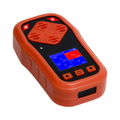 4 em 1 detectores de gás portáteis multiproof O2 H2S CO CH4 detector de gás