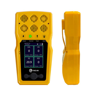Detetor de Gás Multi-Gás Portátil Lel, Co, H2s, Analisador de Gás O2