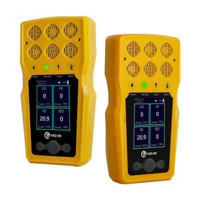 BTQ-YA-C100FT Detector de Gás Analisador de Gás Portátil 4 IN 1 Detector de Gás Multi para CO O2 H2S CH4