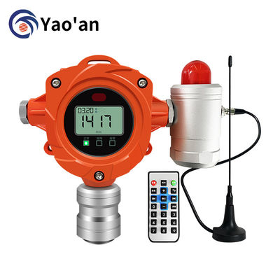 IP67 Detector de gás fixo montado na parede para alarme de vazamento de gás industrial