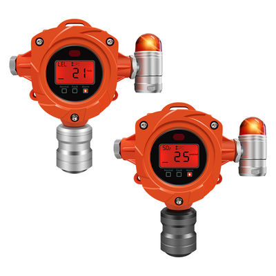 YA-D400 Monitor de gás de saída industrial de 4-20ma ATEX Homologação Detector de gás combustível tóxico CH4 LPG fixo à prova de explosão