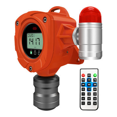 Detetor de gás fixo em linha Detetor de gás único de amônia montado na parede 0-100 ppm para agricultura
