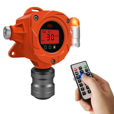 Detector de gás de óxido nitroso ROHS Detector de CO2 infravermelho fixo em linha com alarme de som / luz