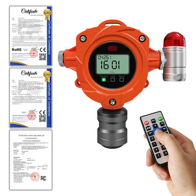 IP67 Detector de gás infravermelho online para detecção de CO2 CH4 através da interface RS485/4-20mA