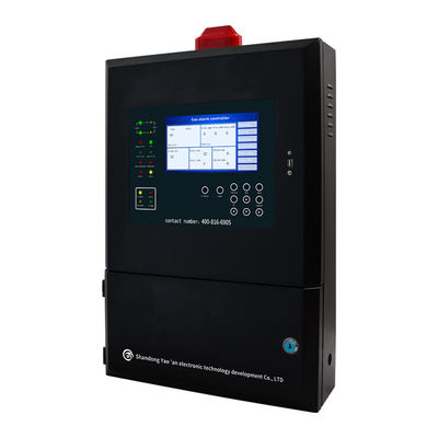 Painel de controlo de alarme de gás montado na parede IP30 YA-K210 com ecrã LED