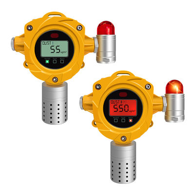 Detector de poeira fixo à prova de explosão PM2.5 4-20mA RS485 de saída com controle remoto